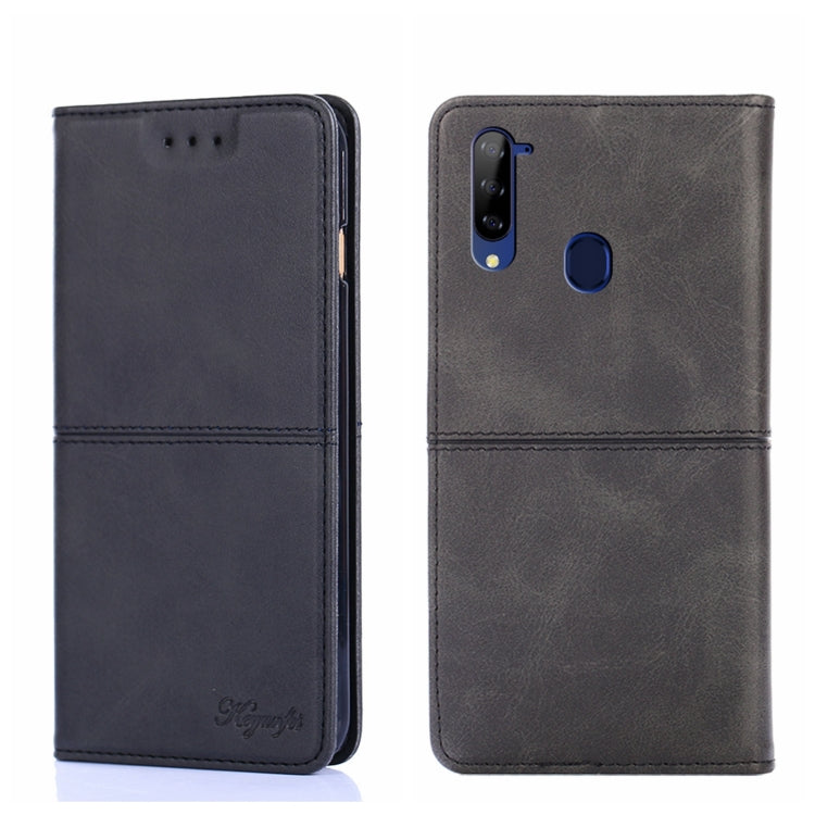 Custodia per telefono in pelle a vibrazione orizzontale magnetica con trama di mucca, For ZTE Axon 30 Pro, For ZTE Libero 5G