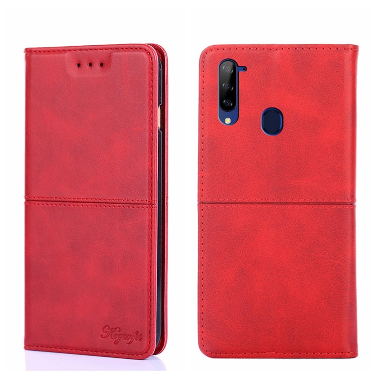Custodia per telefono in pelle a vibrazione orizzontale magnetica con trama di mucca, For ZTE Axon 30 Pro, For ZTE Libero 5G