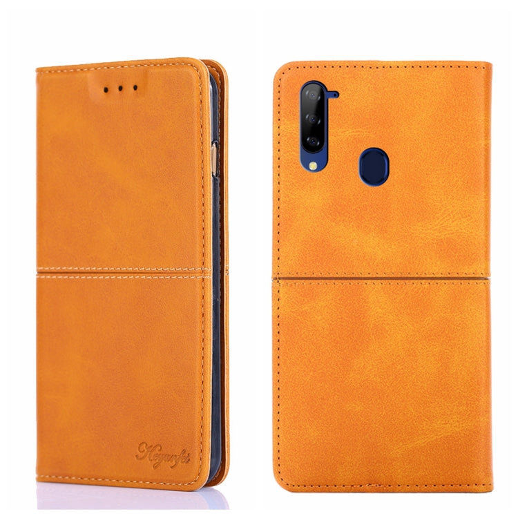 Custodia per telefono in pelle a vibrazione orizzontale magnetica con trama di mucca, For ZTE Axon 30 Pro, For ZTE Libero 5G