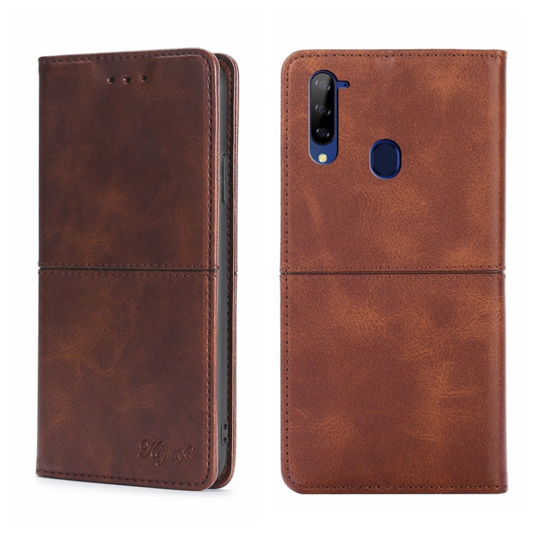Custodia per telefono in pelle a vibrazione orizzontale magnetica con trama di mucca, For ZTE Axon 30 Pro, For ZTE Libero 5G