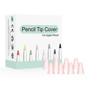 8 pezzi / set copri pennino stilo indossabile universale, Pink, Yellow, Black, Red, Grey, Colorful, Green, White 1, Blue