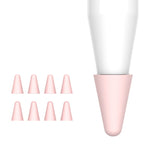 Set 8 copri pennino in silicone per Apple Pencil 1 e 2
