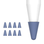 Set 8 copri pennino in silicone per Apple Pencil 1 e 2