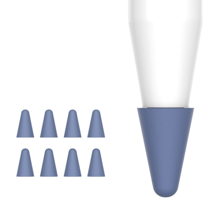 Set 8 copri pennino in silicone per Apple Pencil 1 e 2