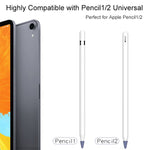 Set 8 copri pennino in silicone per Apple Pencil 1 e 2