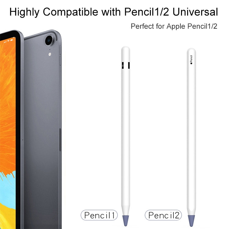 Set 8 copri pennino in silicone per Apple Pencil 1 e 2