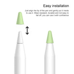 Set 8 copri pennino in silicone per Apple Pencil 1 e 2