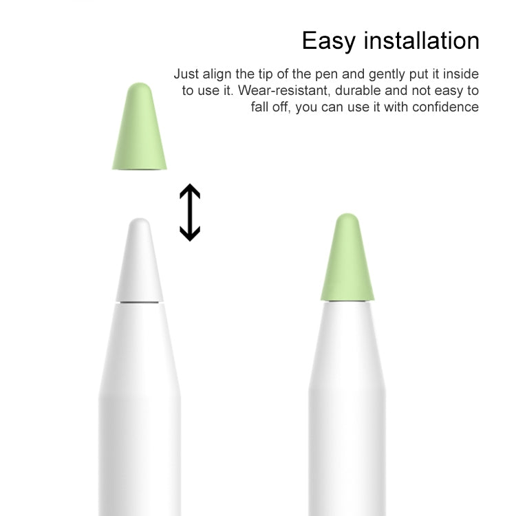 Set 8 copri pennino in silicone per Apple Pencil 1 e 2
