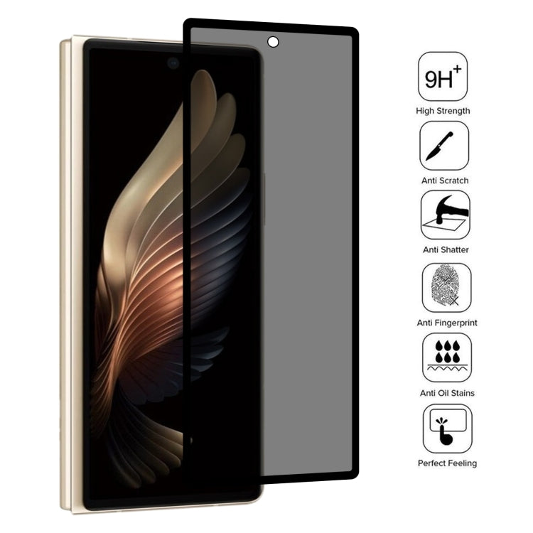 Pellicola in vetro temperato anti-peeping a copertura totale da 25 pezzi, For Samsung W21 5G(25 PCS), For Huawei Mate X2(25 PCS), For Samsung W22 5G(25 PCS), For Samsung Galaxy Z Fold2 5G(25 PCS), For Samsung Galaxy Z Fold3 5G(25 PCS)                  ...