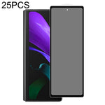 Pellicola in vetro temperato anti-peeping a copertura totale da 25 pezzi, For Samsung W21 5G(25 PCS), For Huawei Mate X2(25 PCS), For Samsung W22 5G(25 PCS), For Samsung Galaxy Z Fold2 5G(25 PCS), For Samsung Galaxy Z Fold3 5G(25 PCS)                  ...
