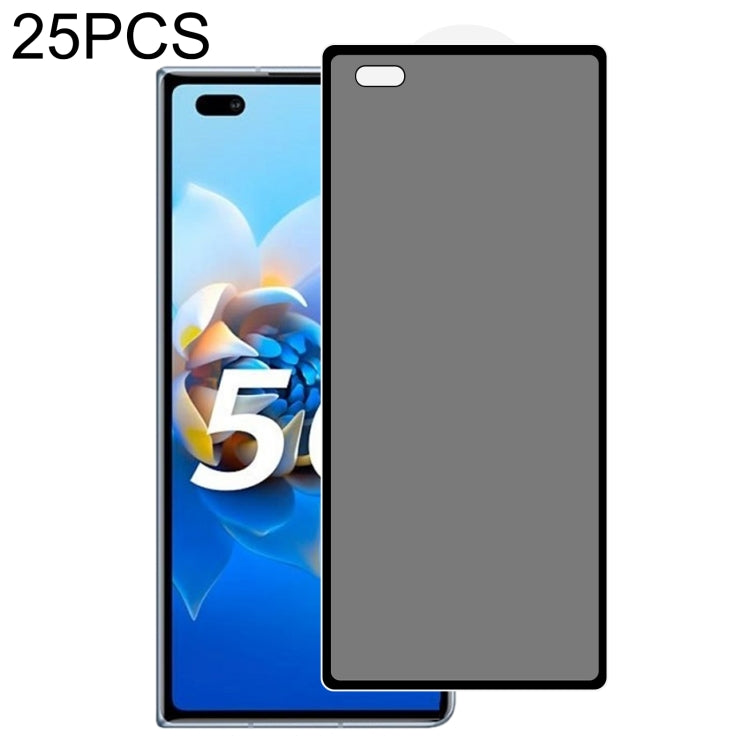 Pellicola in vetro temperato anti-peeping a copertura totale da 25 pezzi, For Samsung W21 5G(25 PCS), For Huawei Mate X2(25 PCS), For Samsung W22 5G(25 PCS), For Samsung Galaxy Z Fold2 5G(25 PCS), For Samsung Galaxy Z Fold3 5G(25 PCS)                  ...