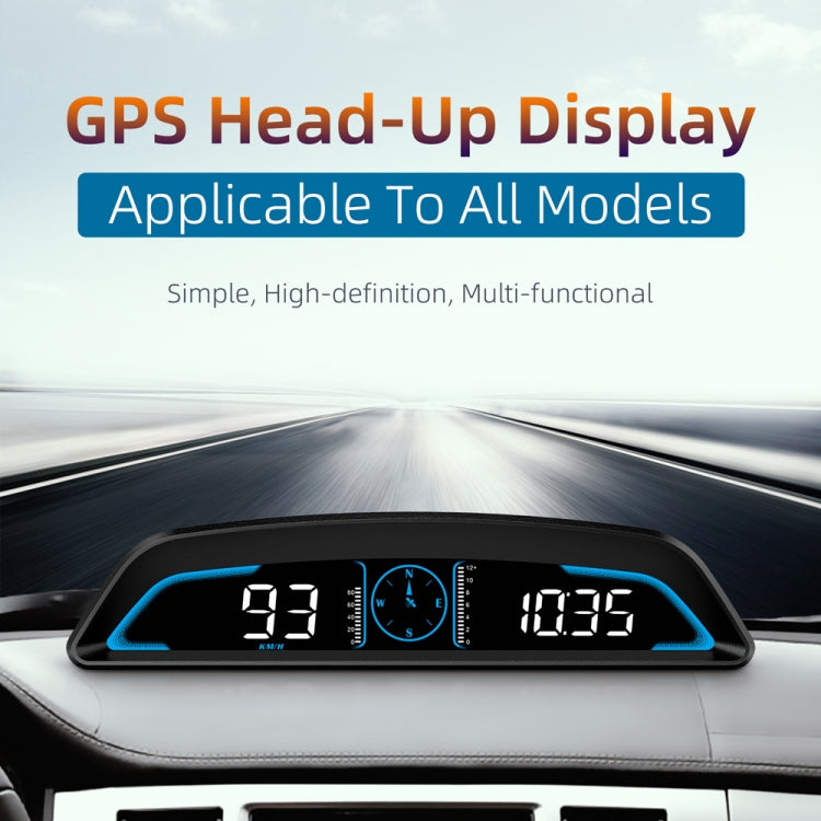 Contachilometri allarme velocità GPS HD HUD da 5,5 pollici per auto G3, G3