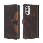 Custodia per telefono in pelle con fibbia magnetica Skin Feel, For Motorola Moto G52 4G / G82 5G, For vivo S15 Pro 5G, For Motorola Moto G52j 5G, For vivo S15e 5G /  T1 Snapdragon 778G, For vivo Y15s Global, For Nokia C21