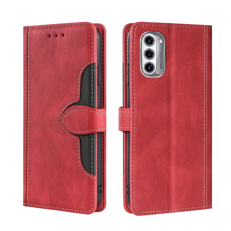 Custodia per telefono in pelle con fibbia magnetica Skin Feel, For Motorola Moto G52 4G / G82 5G, For vivo S15 Pro 5G, For Motorola Moto G52j 5G, For vivo S15e 5G /  T1 Snapdragon 778G, For vivo Y15s Global, For Nokia C21