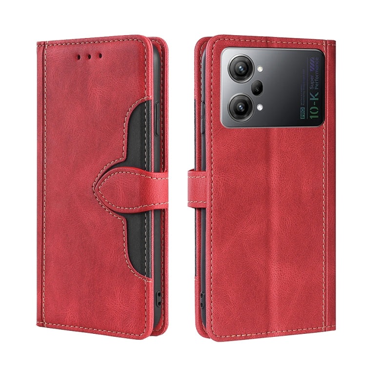 Custodia per telefono in pelle con fibbia magnetica Skin Feel, For OPPO K10 Pro 5G, For Honor X7 4G, For OPPO Reno8 5G, For Samsung Galaxy A22 5G Japan, For OPPO Reno8 Pro 5G, For Xiaomi Redmi Note 11T Pro / Pro Plus 5G