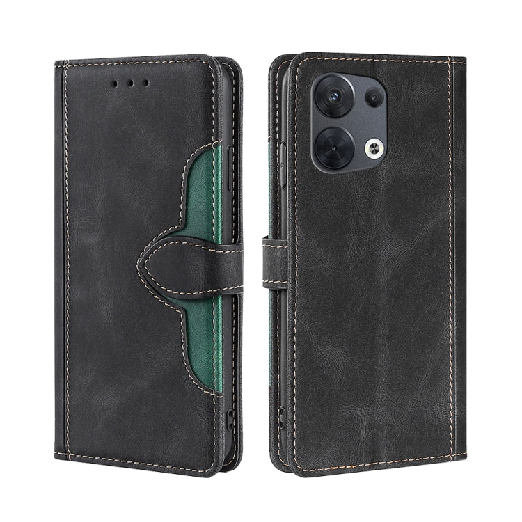 Custodia per telefono in pelle con fibbia magnetica Skin Feel, For OPPO K10 Pro 5G, For Honor X7 4G, For OPPO Reno8 5G, For Samsung Galaxy A22 5G Japan, For OPPO Reno8 Pro 5G, For Xiaomi Redmi Note 11T Pro / Pro Plus 5G