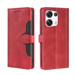 Custodia per telefono in pelle con fibbia magnetica Skin Feel, For OPPO Reno8 Pro Plus 5G, For Xiaomi Redmi Note 11 Pro 5G / Pro Plus 5G, For Xiaomi 12 Lite, For Xiaomi Mi Mix 4, For Xiaomi Poco M4 5G