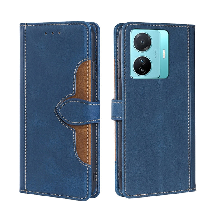 Custodia per telefono in pelle con fibbia magnetica Skin Feel, For Motorola Moto G52 4G / G82 5G, For vivo S15 Pro 5G, For Motorola Moto G52j 5G, For vivo S15e 5G /  T1 Snapdragon 778G, For vivo Y15s Global, For Nokia C21