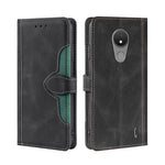 Custodia per telefono in pelle con fibbia magnetica Skin Feel, For Motorola Moto G52 4G / G82 5G, For vivo S15 Pro 5G, For Motorola Moto G52j 5G, For vivo S15e 5G /  T1 Snapdragon 778G, For vivo Y15s Global, For Nokia C21