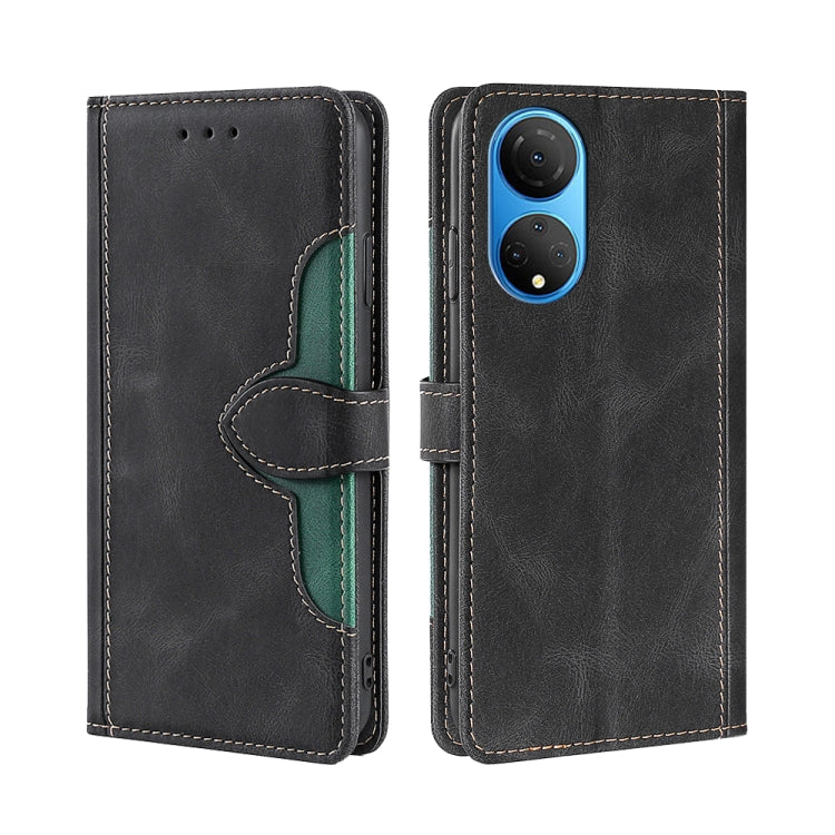 Custodia per telefono in pelle con fibbia magnetica Skin Feel, For OPPO K10 Pro 5G, For Honor X7 4G, For OPPO Reno8 5G, For Samsung Galaxy A22 5G Japan, For OPPO Reno8 Pro 5G, For Xiaomi Redmi Note 11T Pro / Pro Plus 5G