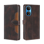 Custodia per telefono in pelle con fibbia magnetica Skin Feel, For OPPO K10 Pro 5G, For Honor X7 4G, For OPPO Reno8 5G, For Samsung Galaxy A22 5G Japan, For OPPO Reno8 Pro 5G, For Xiaomi Redmi Note 11T Pro / Pro Plus 5G
