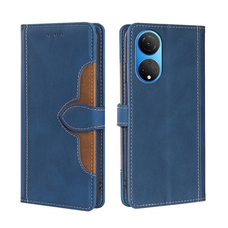 Custodia per telefono in pelle con fibbia magnetica Skin Feel, For OPPO K10 Pro 5G, For Honor X7 4G, For OPPO Reno8 5G, For Samsung Galaxy A22 5G Japan, For OPPO Reno8 Pro 5G, For Xiaomi Redmi Note 11T Pro / Pro Plus 5G