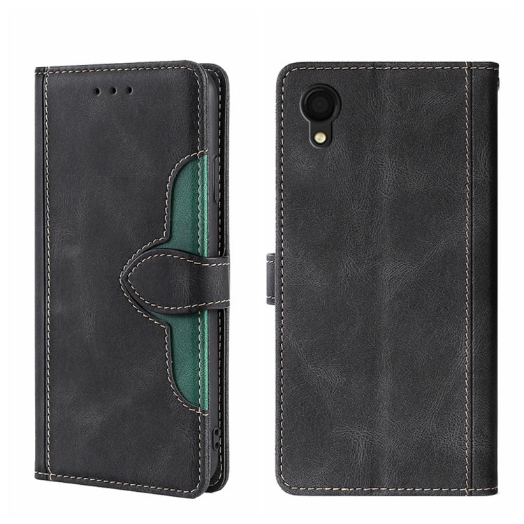 Custodia per telefono in pelle con fibbia magnetica Skin Feel, For OPPO K10 Pro 5G, For Honor X7 4G, For OPPO Reno8 5G, For Samsung Galaxy A22 5G Japan, For OPPO Reno8 Pro 5G, For Xiaomi Redmi Note 11T Pro / Pro Plus 5G