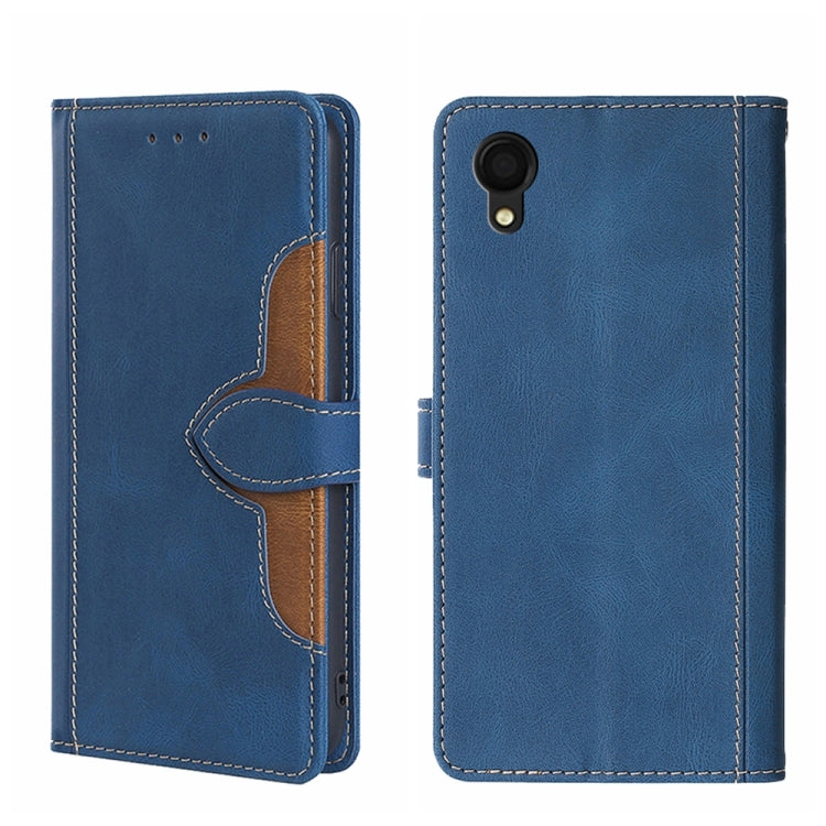 Custodia per telefono in pelle con fibbia magnetica Skin Feel, For OPPO K10 Pro 5G, For Honor X7 4G, For OPPO Reno8 5G, For Samsung Galaxy A22 5G Japan, For OPPO Reno8 Pro 5G, For Xiaomi Redmi Note 11T Pro / Pro Plus 5G