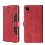 Custodia per telefono in pelle con fibbia magnetica Skin Feel, For OPPO K10 Pro 5G, For Honor X7 4G, For OPPO Reno8 5G, For Samsung Galaxy A22 5G Japan, For OPPO Reno8 Pro 5G, For Xiaomi Redmi Note 11T Pro / Pro Plus 5G