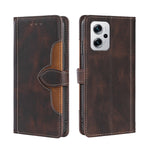 Custodia per telefono in pelle con fibbia magnetica Skin Feel, For OPPO K10 Pro 5G, For Honor X7 4G, For OPPO Reno8 5G, For Samsung Galaxy A22 5G Japan, For OPPO Reno8 Pro 5G, For Xiaomi Redmi Note 11T Pro / Pro Plus 5G