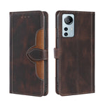Custodia per telefono in pelle con fibbia magnetica Skin Feel, For OPPO Reno8 Pro Plus 5G, For Xiaomi Redmi Note 11 Pro 5G / Pro Plus 5G, For Xiaomi 12 Lite, For Xiaomi Mi Mix 4, For Xiaomi Poco M4 5G