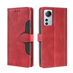 Custodia per telefono in pelle con fibbia magnetica Skin Feel, For OPPO Reno8 Pro Plus 5G, For Xiaomi Redmi Note 11 Pro 5G / Pro Plus 5G, For Xiaomi 12 Lite, For Xiaomi Mi Mix 4, For Xiaomi Poco M4 5G