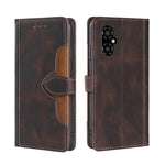 Custodia per telefono in pelle con fibbia magnetica Skin Feel, For OPPO Reno8 Pro Plus 5G, For Xiaomi Redmi Note 11 Pro 5G / Pro Plus 5G, For Xiaomi 12 Lite, For Xiaomi Mi Mix 4, For Xiaomi Poco M4 5G