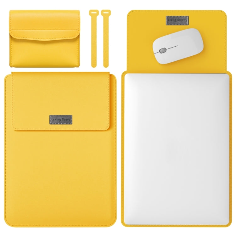 Borsa per computer in pelle leggera e portatile 4 in 1, 11/12 inches, 13/14 inches, 15.4/15.6/16.1 inches