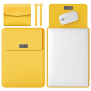 Borsa per computer in pelle leggera e portatile 4 in 1, 11/12 inches, 13/14 inches, 15.4/15.6/16.1 inches