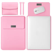 Borsa per computer in pelle leggera e portatile 4 in 1, 11/12 inches, 13/14 inches, 15.4/15.6/16.1 inches