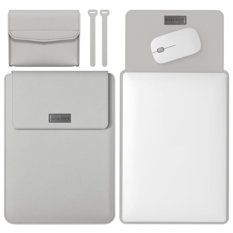 Borsa per computer in pelle leggera e portatile 4 in 1, 11/12 inches, 13/14 inches, 15.4/15.6/16.1 inches