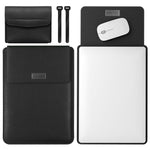 Borsa per computer in pelle leggera e portatile 4 in 1, 11/12 inches, 13/14 inches, 15.4/15.6/16.1 inches