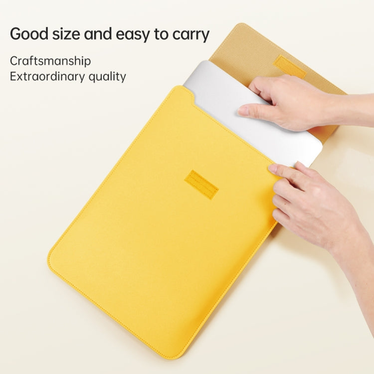 Borsa per computer in pelle leggera e portatile 4 in 1, 11/12 inches, 13/14 inches, 15.4/15.6/16.1 inches