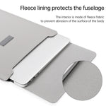 Borsa per computer in pelle leggera e portatile 4 in 1, 11/12 inches, 13/14 inches, 15.4/15.6/16.1 inches