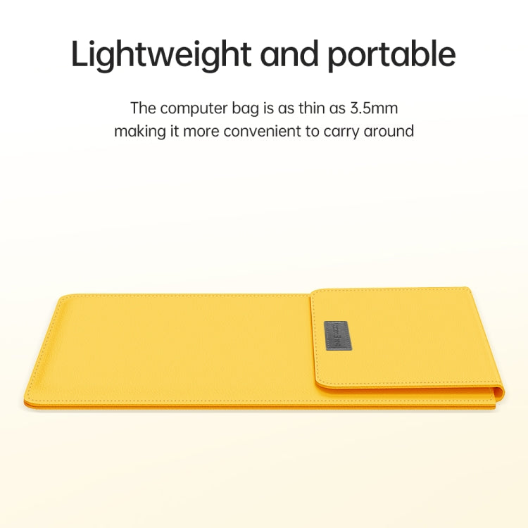 Borsa per computer in pelle leggera e portatile 4 in 1, 11/12 inches, 13/14 inches, 15.4/15.6/16.1 inches