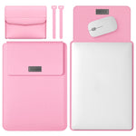 Borsa per computer in pelle leggera e portatile 4 in 1, 11/12 inches, 13/14 inches, 15.4/15.6/16.1 inches