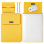 Borsa per computer in pelle leggera e portatile 4 in 1, 11/12 inches, 13/14 inches, 15.4/15.6/16.1 inches