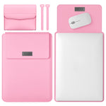 Borsa per computer in pelle leggera e portatile 4 in 1, 11/12 inches, 13/14 inches, 15.4/15.6/16.1 inches