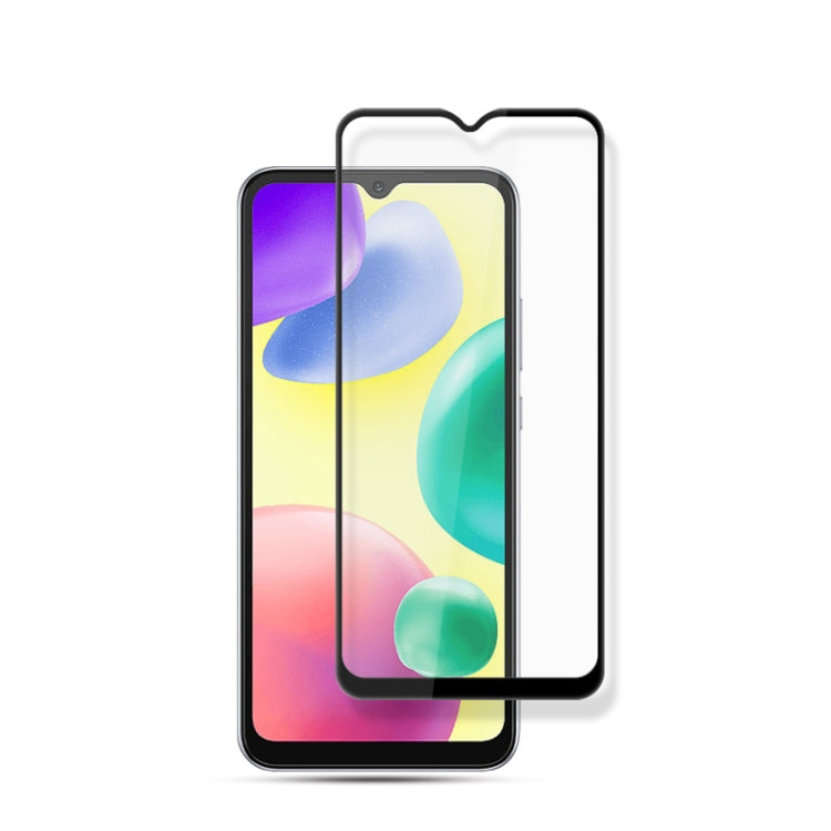 mocolo 9H Full Glue Silk Print Pellicola in vetro temperato, For Xiaomi Redmi Note 11E Pro, For Xiaomi Redmi 10A, For Xiaomi Redmi 10C, For Xiaomi Redmi K50, For Samsung Galaxy M33, For Samsung Galaxy M53