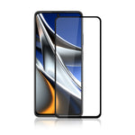 mocolo 9H Full Glue Silk Print Pellicola in vetro temperato, For Xiaomi Poco X4 Pro 5G
