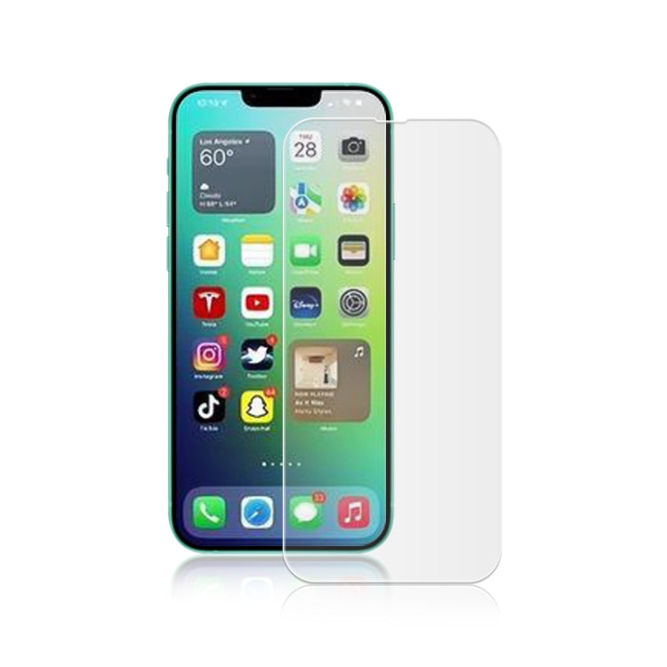 Pellicola vetro temperato trasparente 9H per iPhone 14