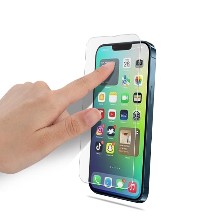 Pellicola vetro temperato trasparente 9H per iPhone 14