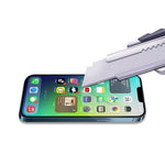 Pellicola vetro temperato trasparente 9H per iPhone 14