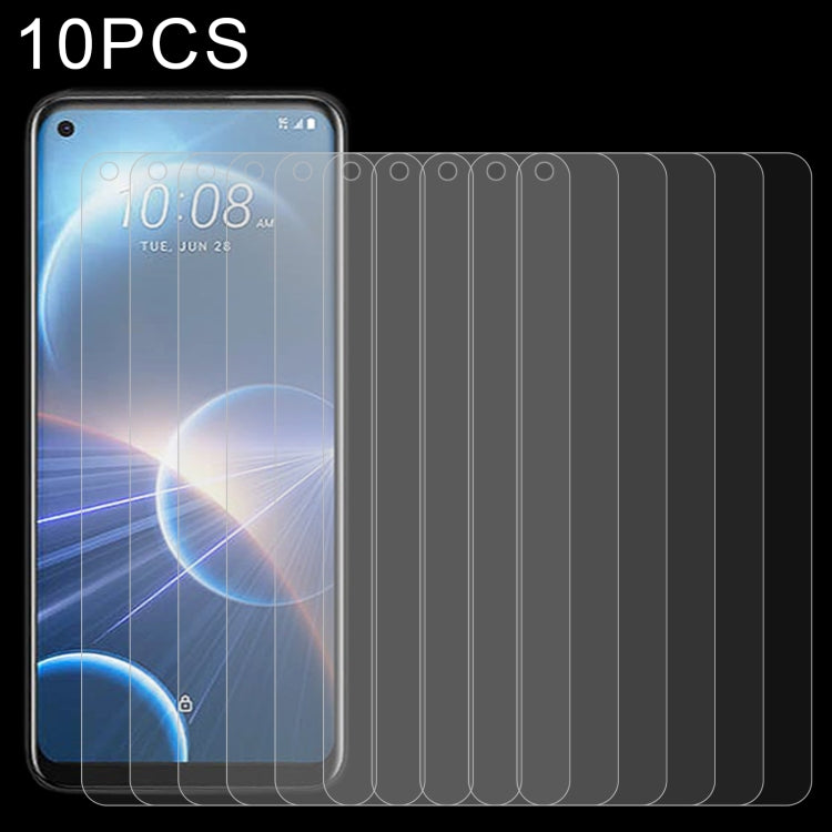 10 pellicole in vetro temperato da 0,26 mm 9H 2,5D, For HTC Desire 22 Pro (10 PCS), For Nokia G11 Plus (10 PCS)